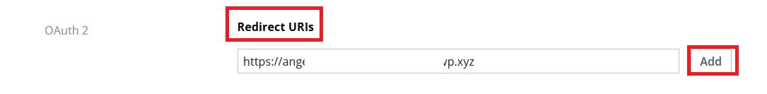 configure app settings