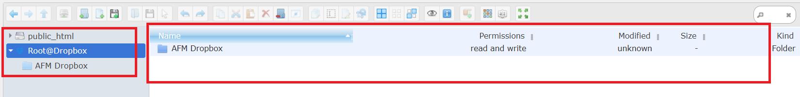 dropbox is now linked to wordpress