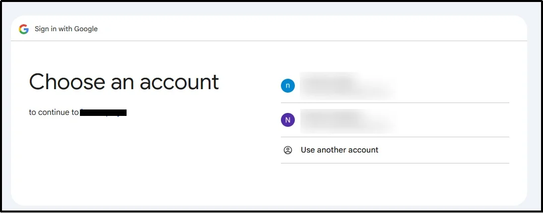 Google verification page for OAuth app