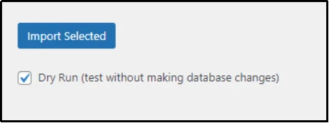 Click “Import Selected” to sync files to Media Library