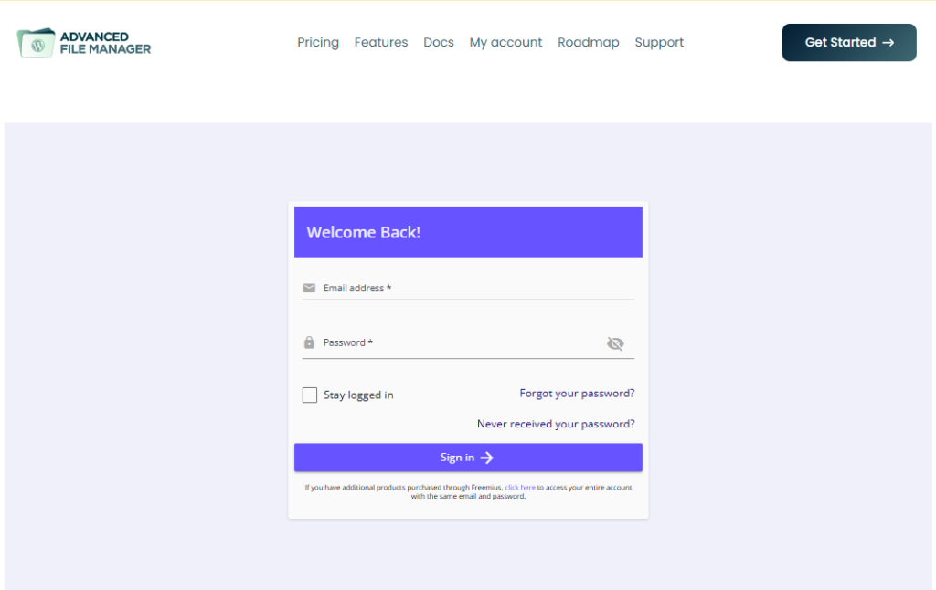 Installation & Activation Guidelines Advanced File Manager 4