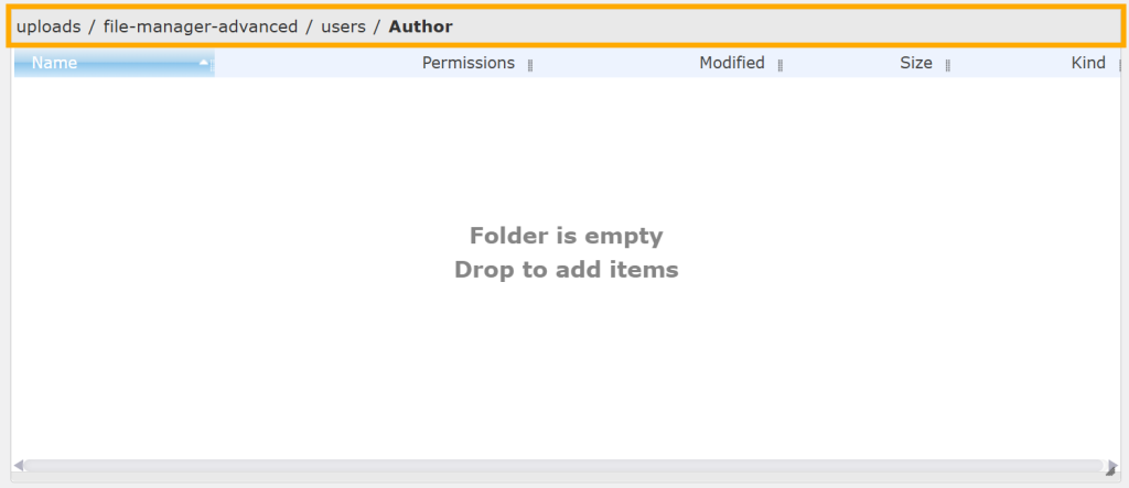 Advanced File Manager Settings 12