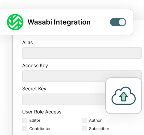 Wasabi Storage Integration