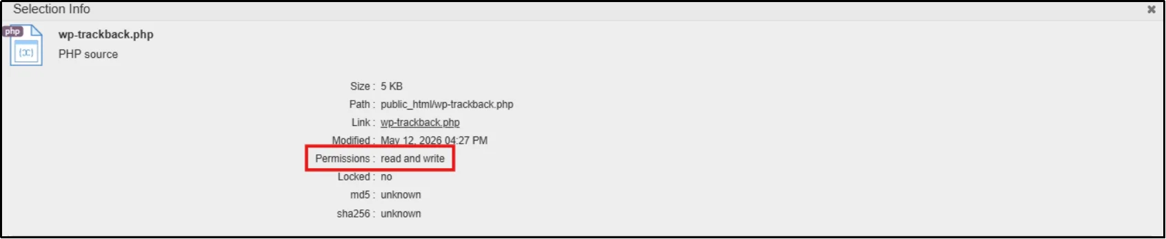 Linux file permission values explained for WordPress files and folders
