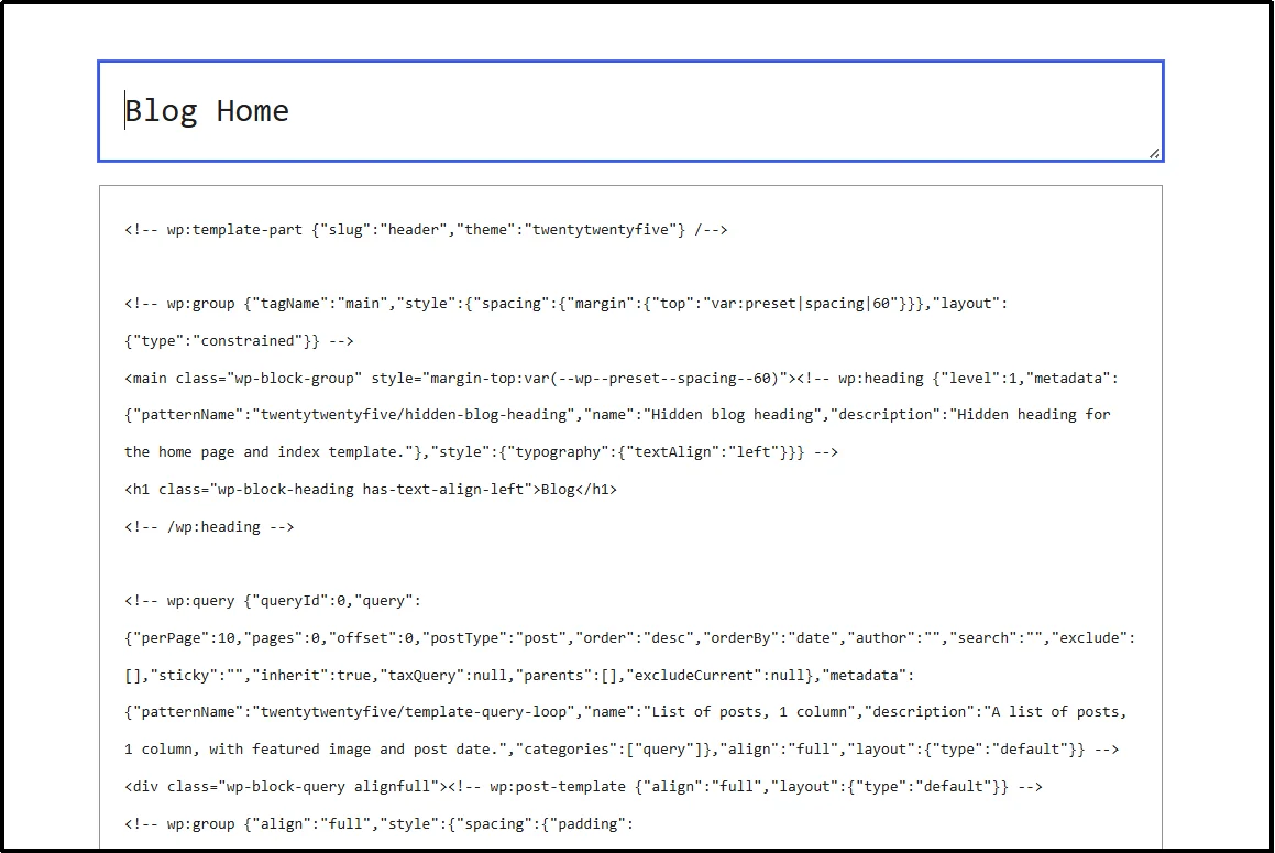 Update File button in the WordPress Theme File Editor